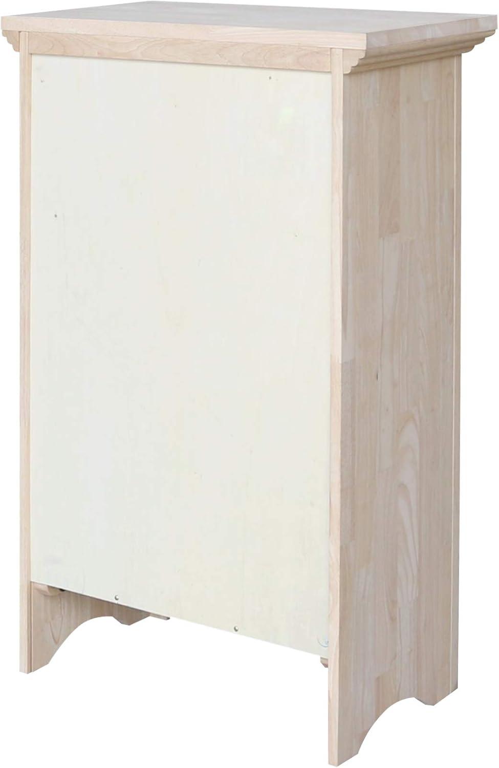 Kishun Solid Wood Accent Cabinet