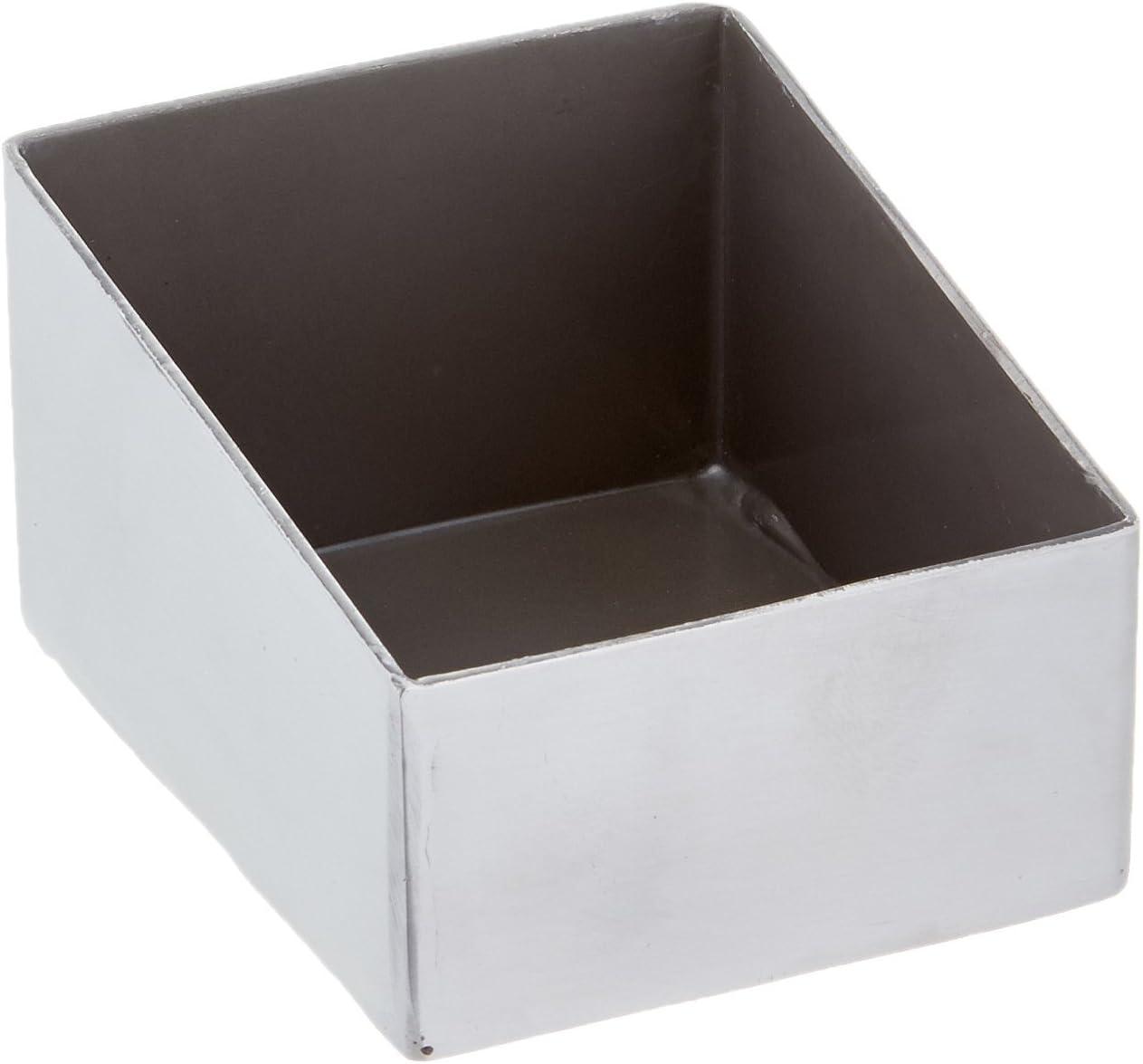 Silver Rectangular Stainless Steel Sugar Packet Holder