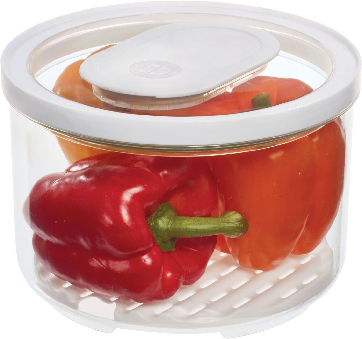 iDesign iDesign ID FRESH BPA-Free Recycled Plastic Produce Storage Bowl, Large