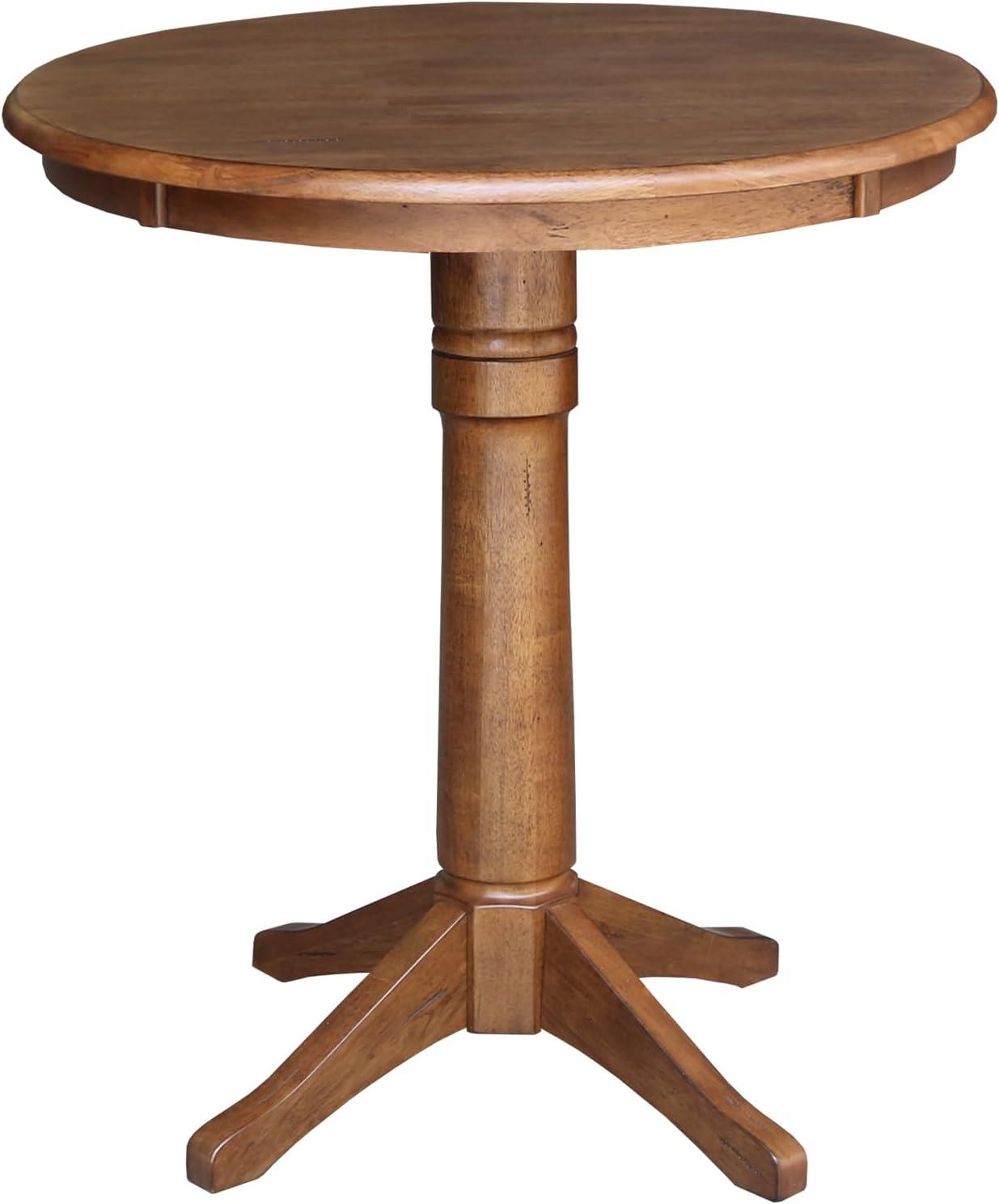 International Concepts 30" Round Top Pedestal Table - 35.9" Height