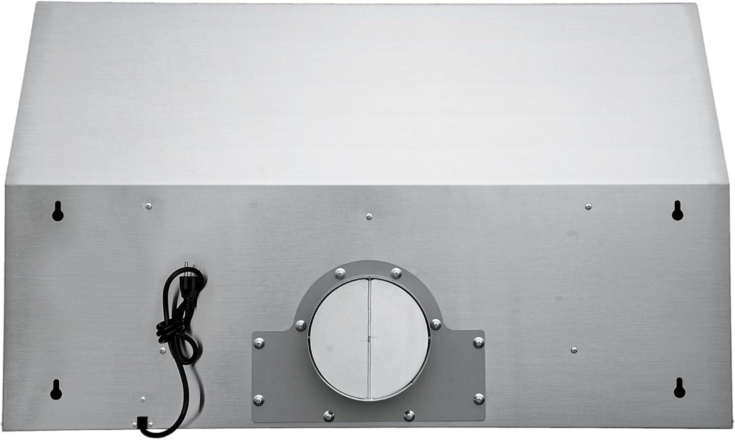 Cosmo 36 in. Haven Collection Ducted Under Cabinet Range Hood, Touch Controls, LED Lights, Permanent Filters, Stainless Steel