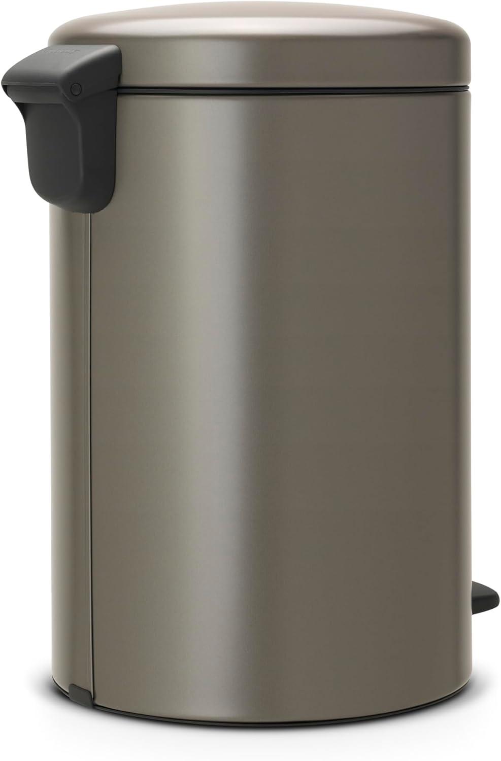 Brabantia Newicon Step On Trash Can, 5.3 Gallon (20 Liter)