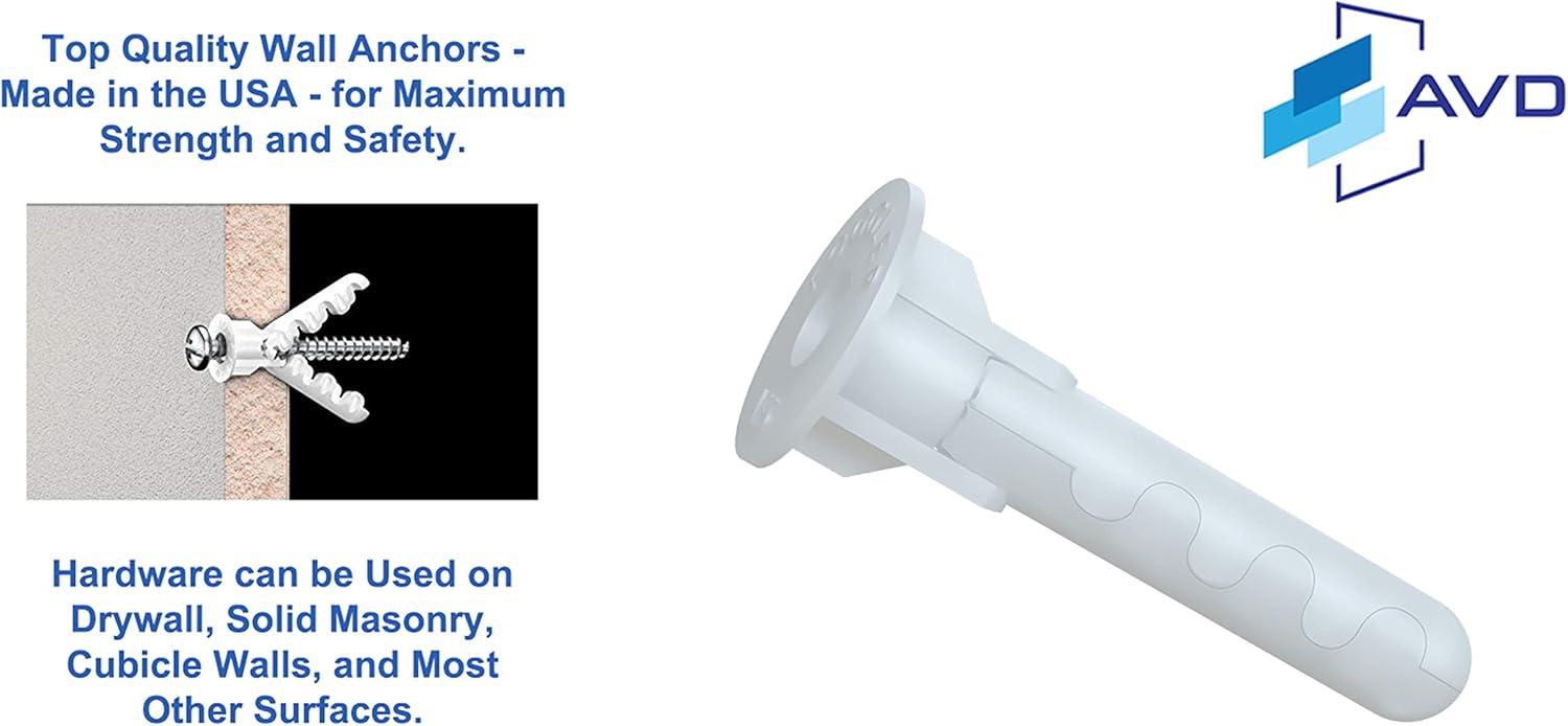 Audio-Visual Direct Frosted Glass Dry-Erase Whiteboard Set - 18 x 24 inches - (Non-Magnetic)