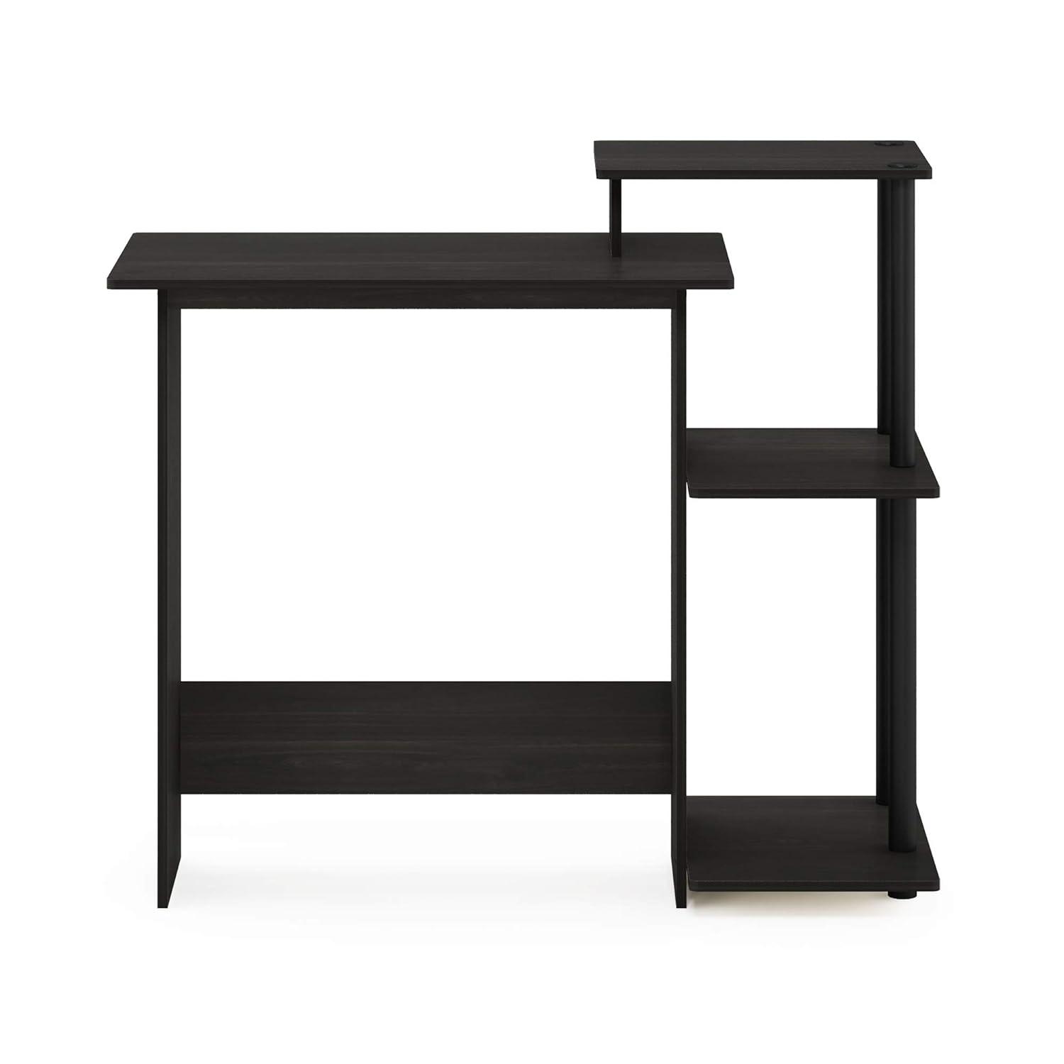 Furinno Efficient Wood Home Laptop Notebook Computer Desk in Espresso/Black