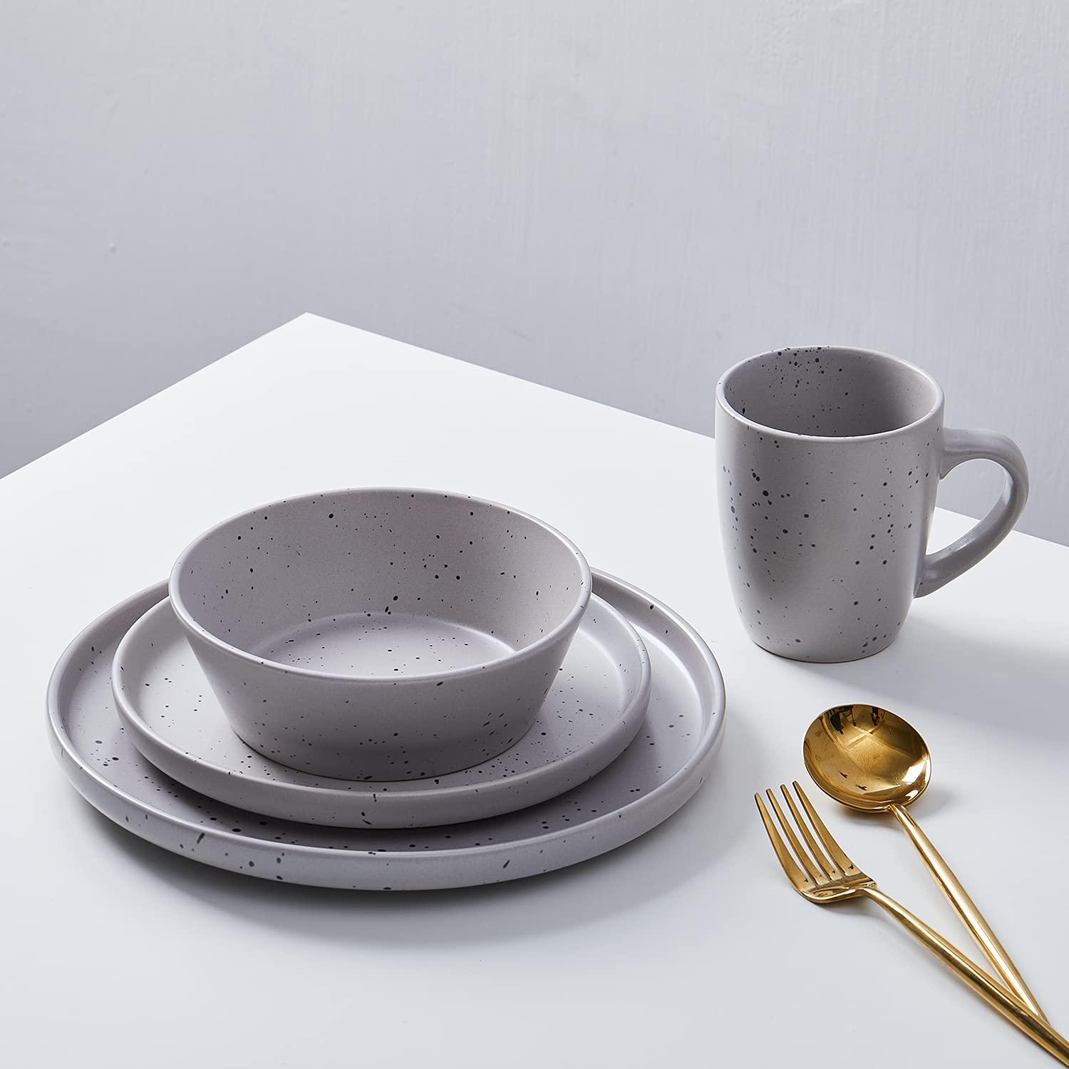 Stone Lain Stone Lain Jade 32-Piece Dinnerware Set Stoneware (Set of 32)