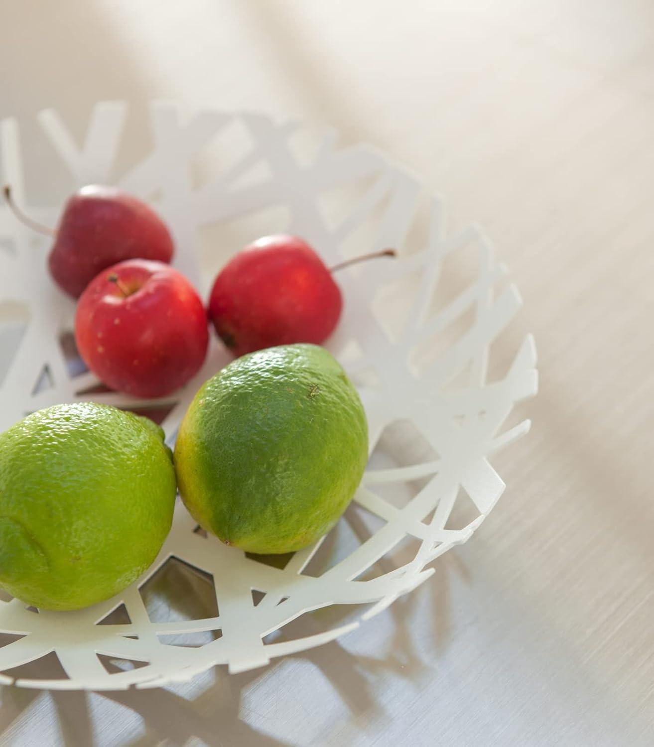 Yamazaki Home Fruit Bowl, Steel, No Assembly Req.