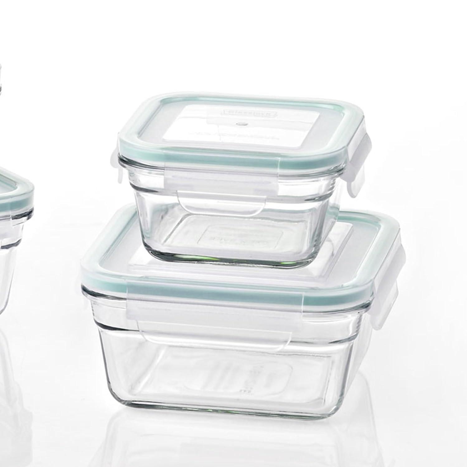 Glasslock Glasslock Oven and Microwave Safe Glass Food Storage Containers 10 Piece Set