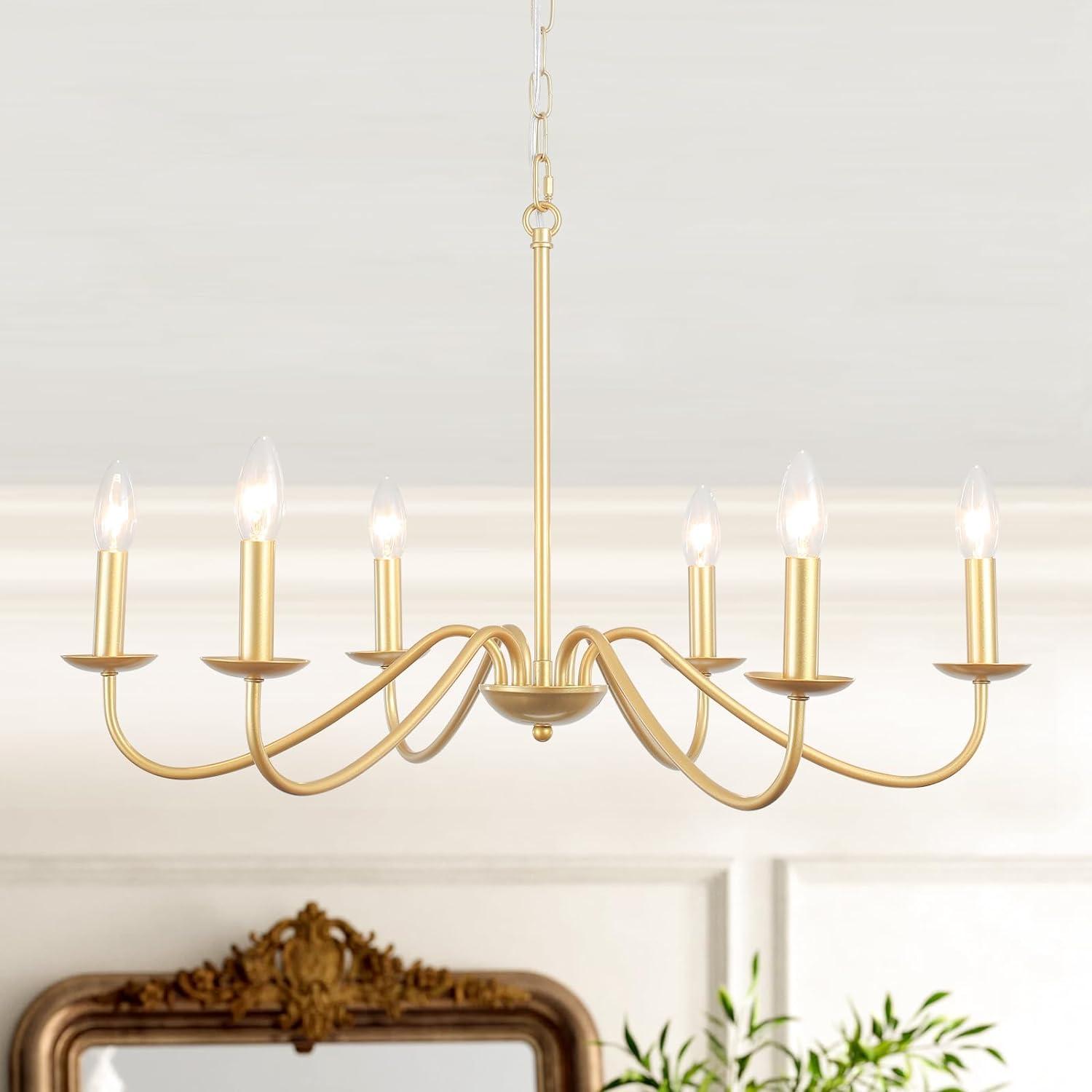 Marquest 6 - Light Dimmable Classic / Traditional Chandelier