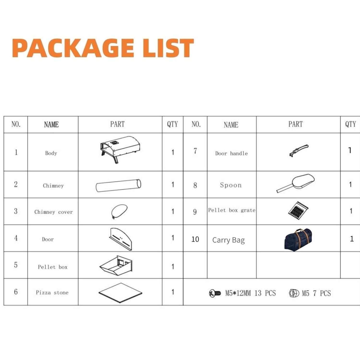 VEVOR VEVOR Stainless Steel Wood Burning Pizza Oven