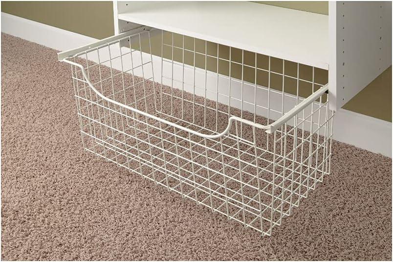 Easy Track 12 in. H X 24 in. W X 14 in. L Stainless Steel Closet Organizer