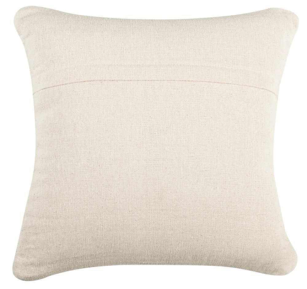 Diamond Loop Pillow - Natural - 20" x 20" - Safavieh .