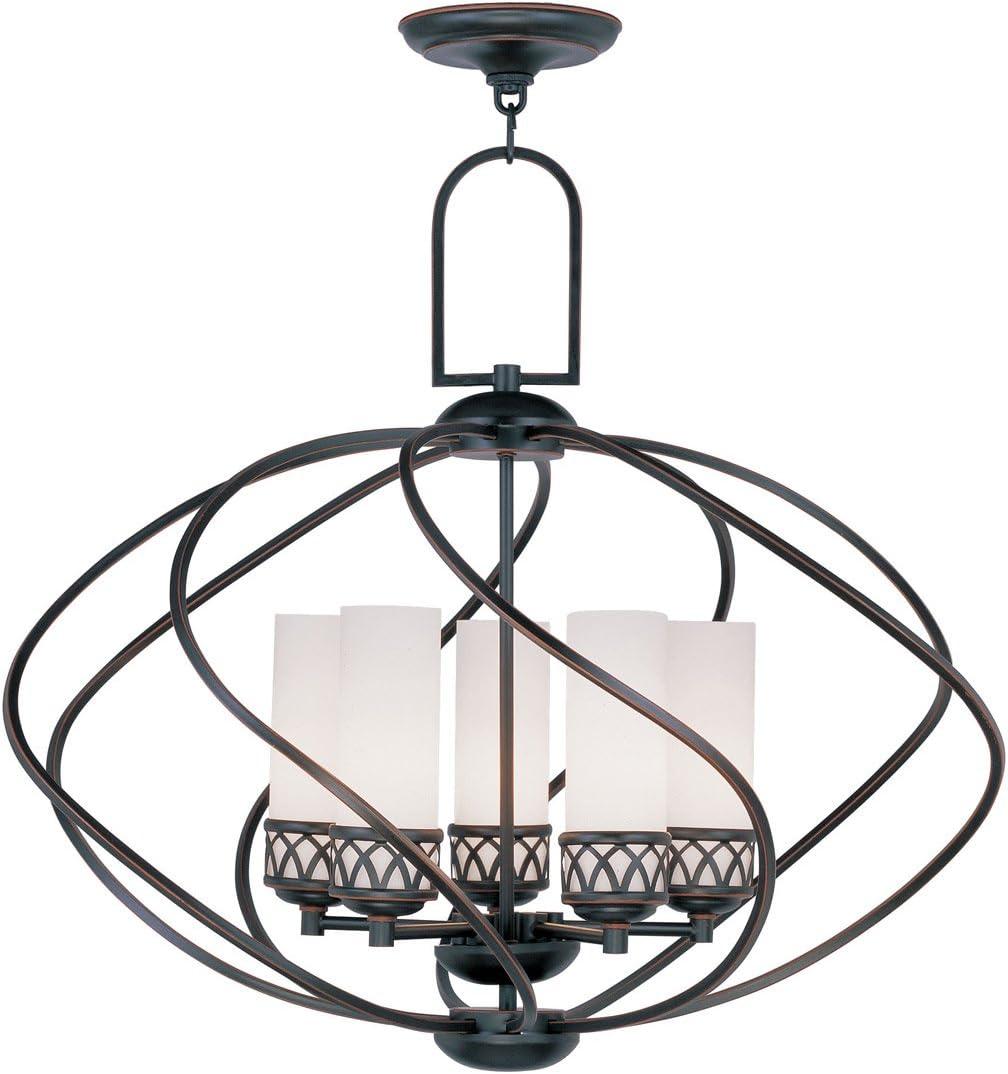 Livex Lighting Westfield 5 - Light Chandelier in  Olde Bronze