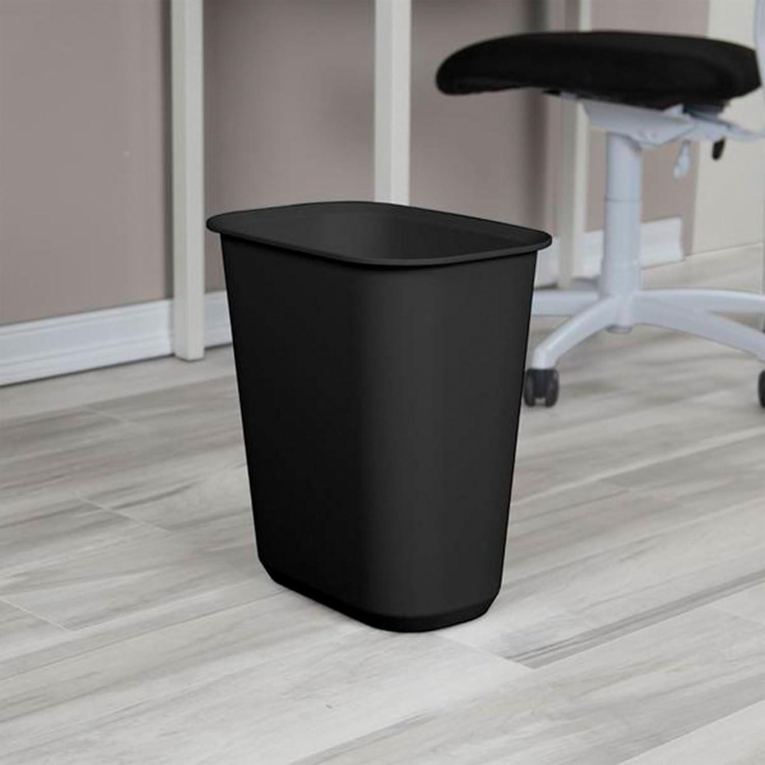 Sterilite Rectangular Wastebasket Open Top Trash Bin, 6 Pack | Wayfair