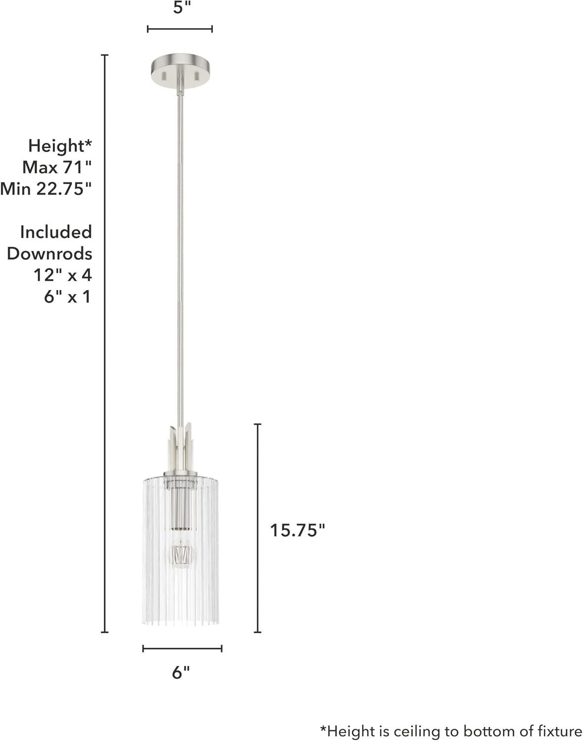 Gatz 1 - Light Single Cylinder Mini Pendant