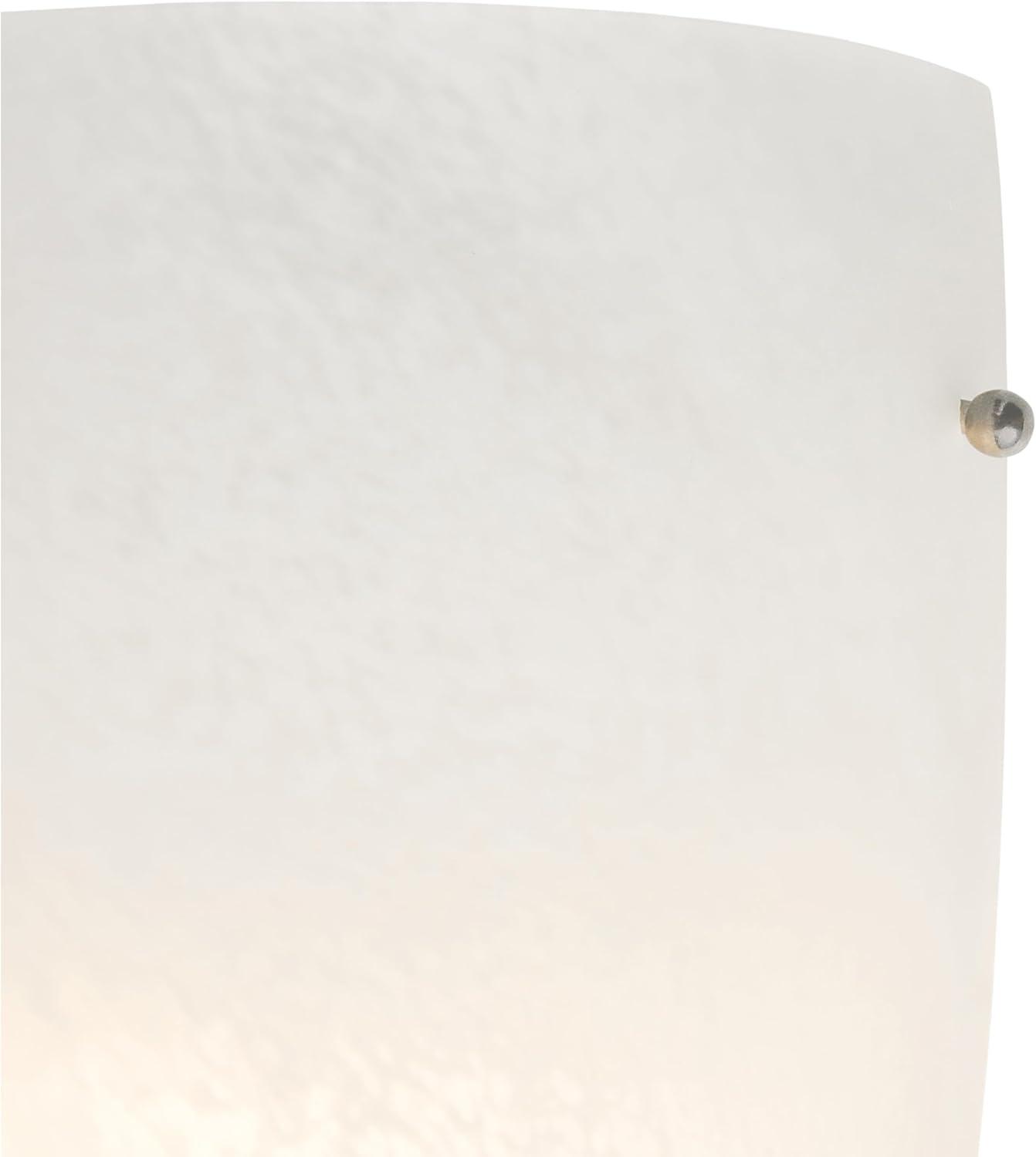 Access Lighting - Daphne Wall Sconce-11.75 Inches Tall-Brushed Steel