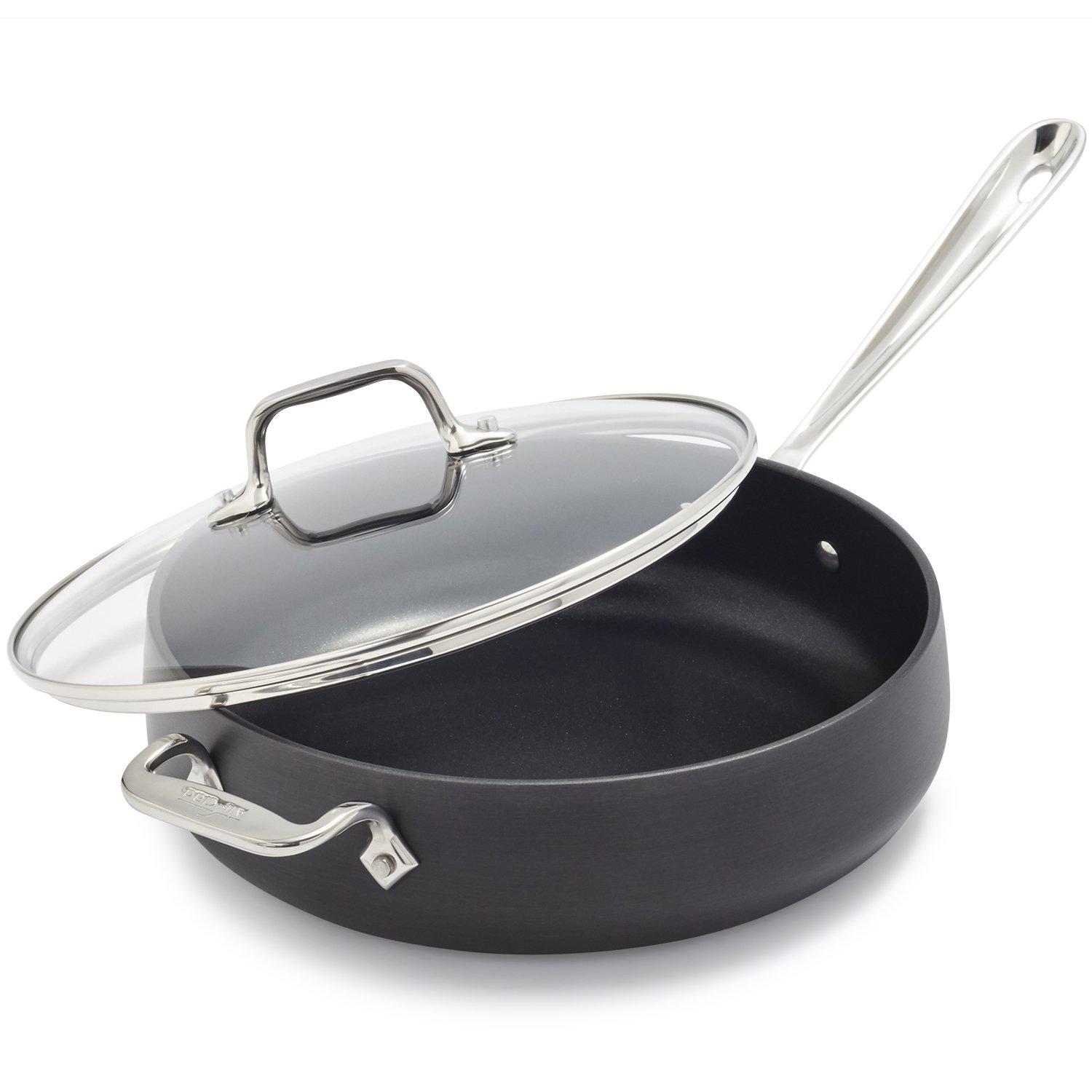 All-Clad ® HA1 Hard-Anodized Non-Stick 4-Qt. Sauté Pan with Lid