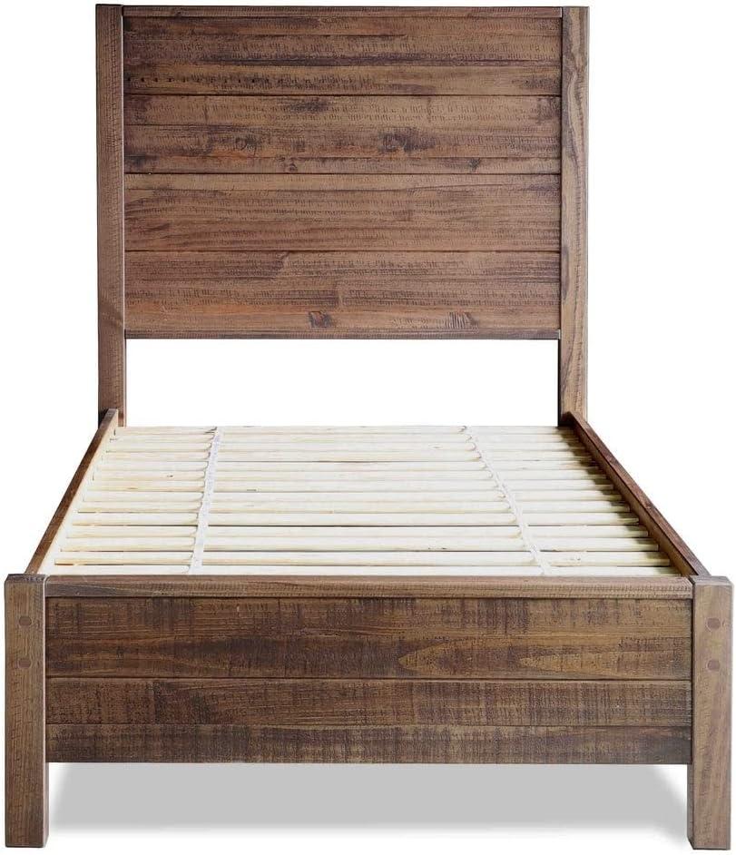 Montauk Solid Wood Panel Bed