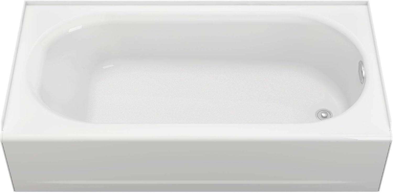 American Standard Princeton 5 ft Americast Right Hand Drain Bathtub in White