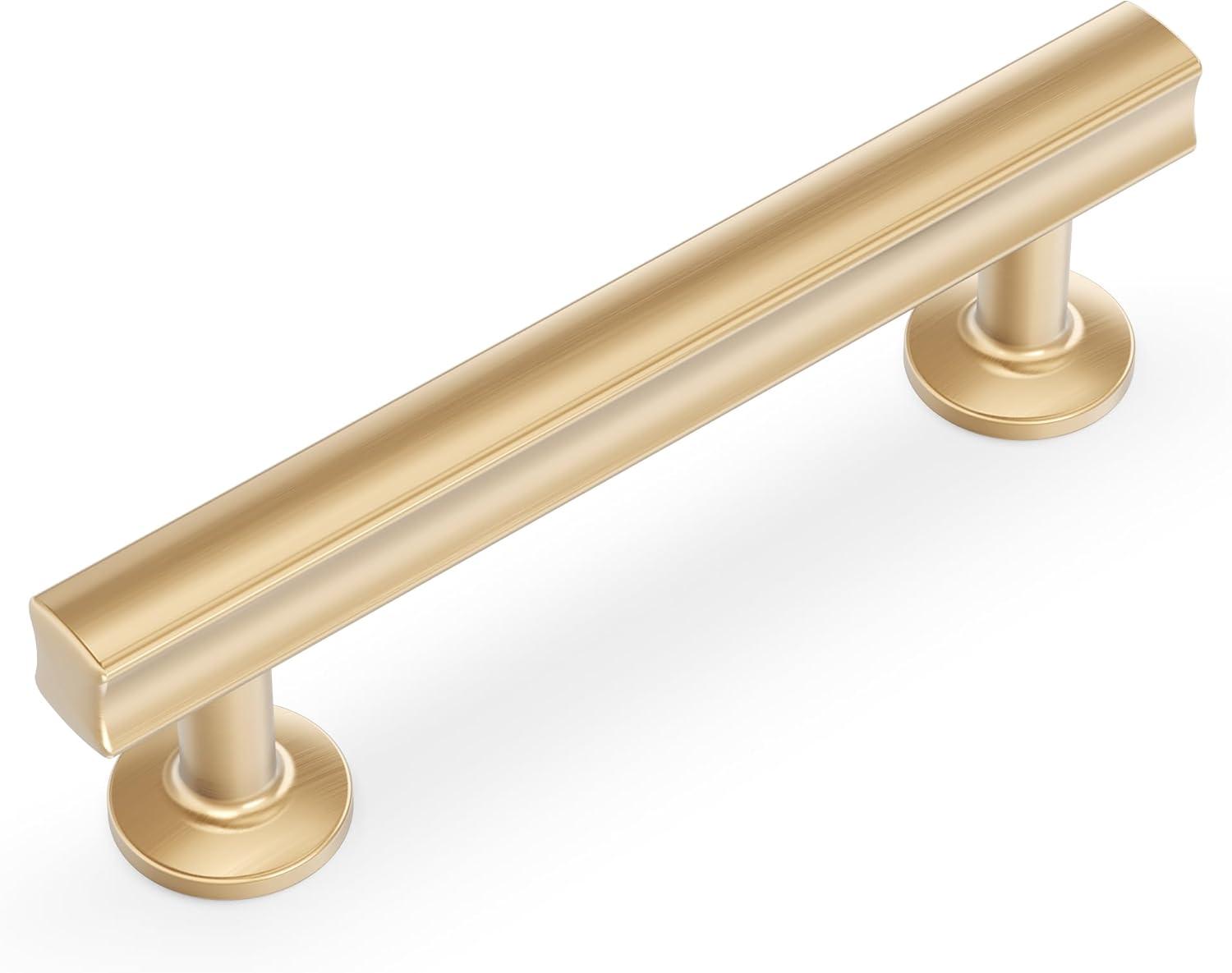 Woodward Kitchen Cabinet Handles, Solid Core Drawer Pulls for Cabinet Doors, 3 3/4"