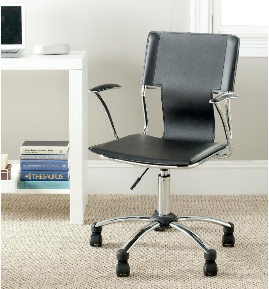 Kyler Desk Chair - Black - Safavieh