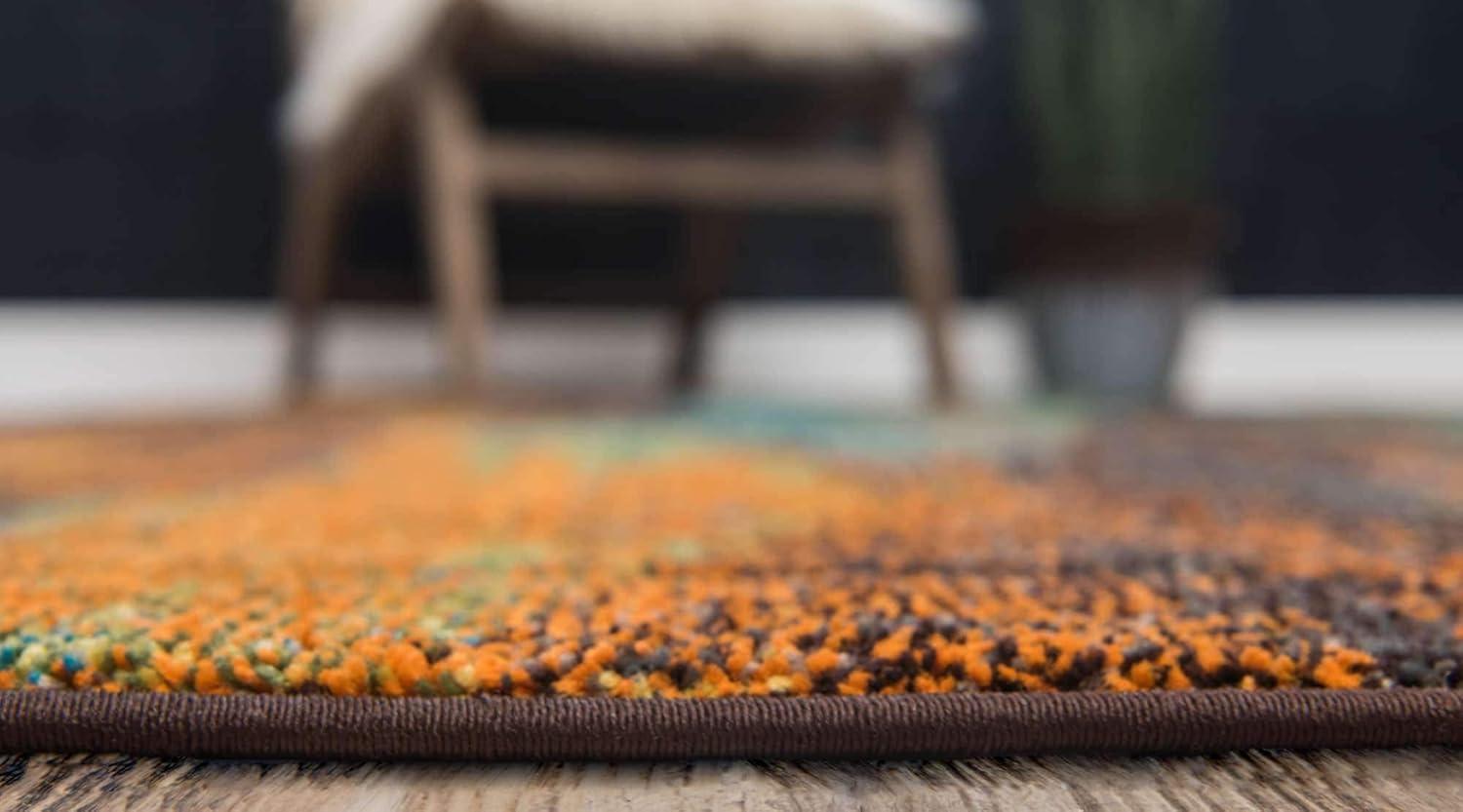 Unique Loom 8' 0 x 8' 0 Jardin Lilly Multi Area Rug