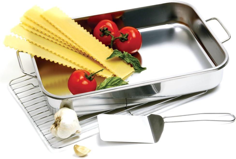 Norpro Stainless-Steel Roaster Pan Set