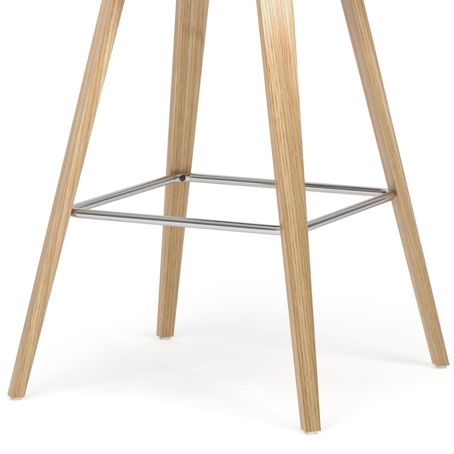 Simpli Home Randolph Bentwood Counter/ Bar Height Stool (Set of 2)