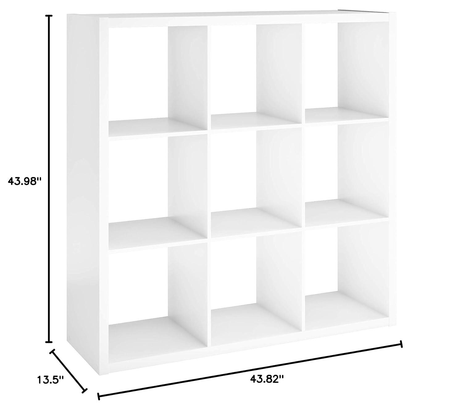 43.98" H x 43.82" W Decorative Cube Bookcase