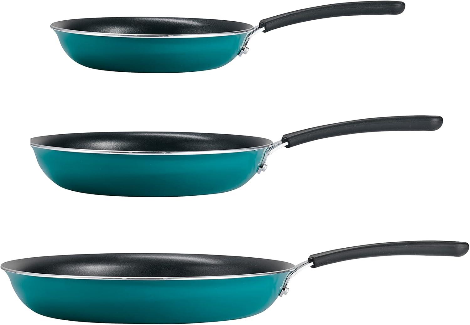Tramontina Tramontina 3 Pk Porcelain Enamel Fry Pan Set