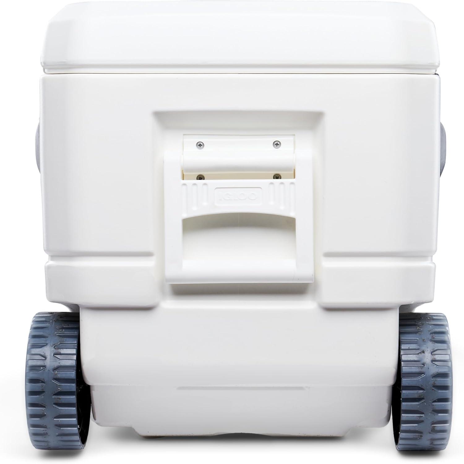 Igloo Glide Pro Hard Sided 110qt Portable Cooler - White