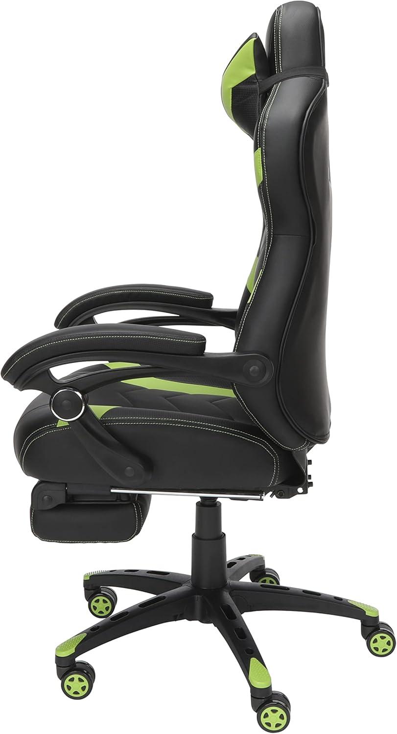 Respawn RESPAWN 110 Pro Gaming Chair - Gaming Chair with Footrest, Reclining Gaming Chair, Video Gaming Computer Desk Chair, Adjustable Desk Chair, Gaming Chairs For Adults With Headrest Pillow