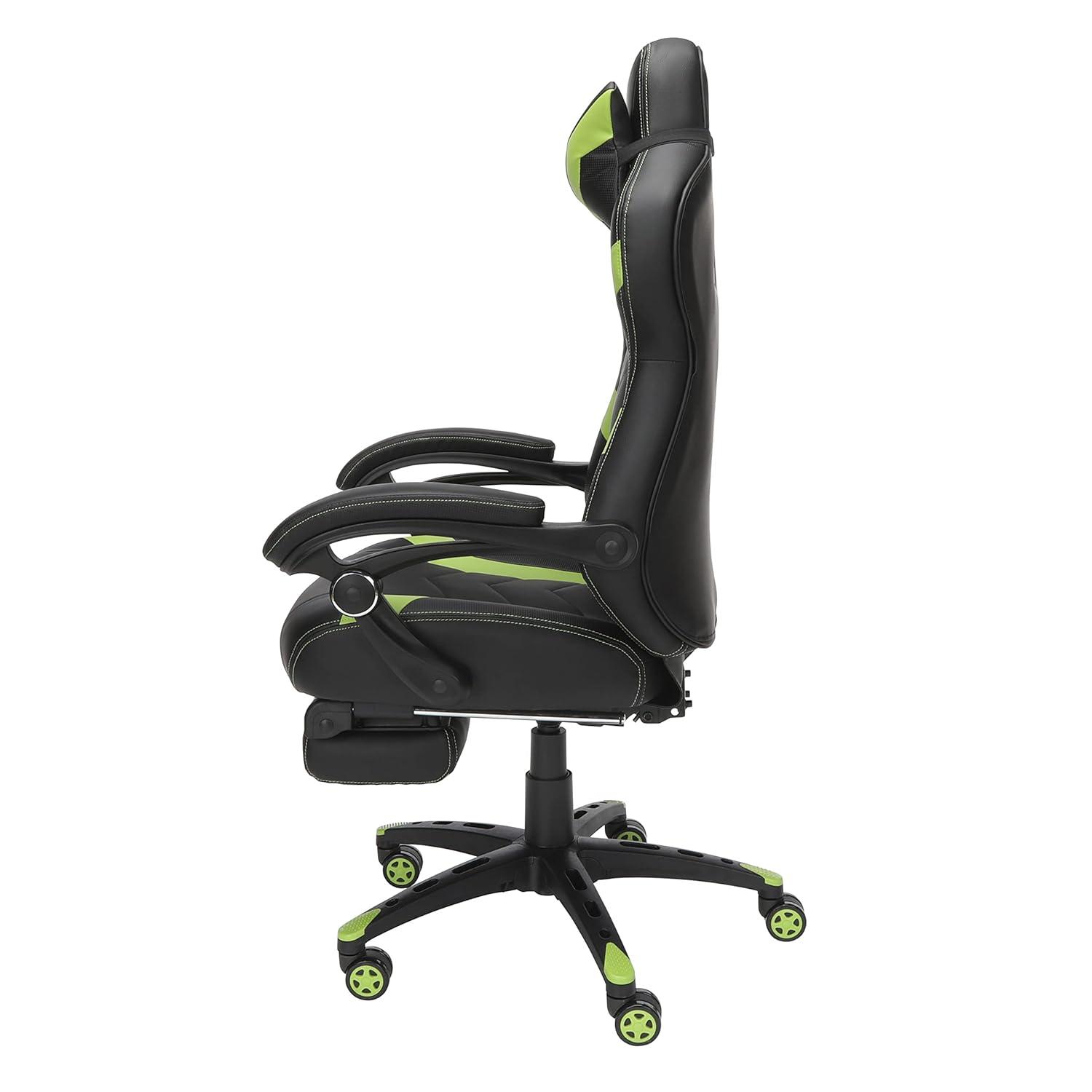Respawn RESPAWN 110 Pro Gaming Chair - Gaming Chair with Footrest, Reclining Gaming Chair, Video Gaming Computer Desk Chair, Adjustable Desk Chair, Gaming Chairs For Adults With Headrest Pillow
