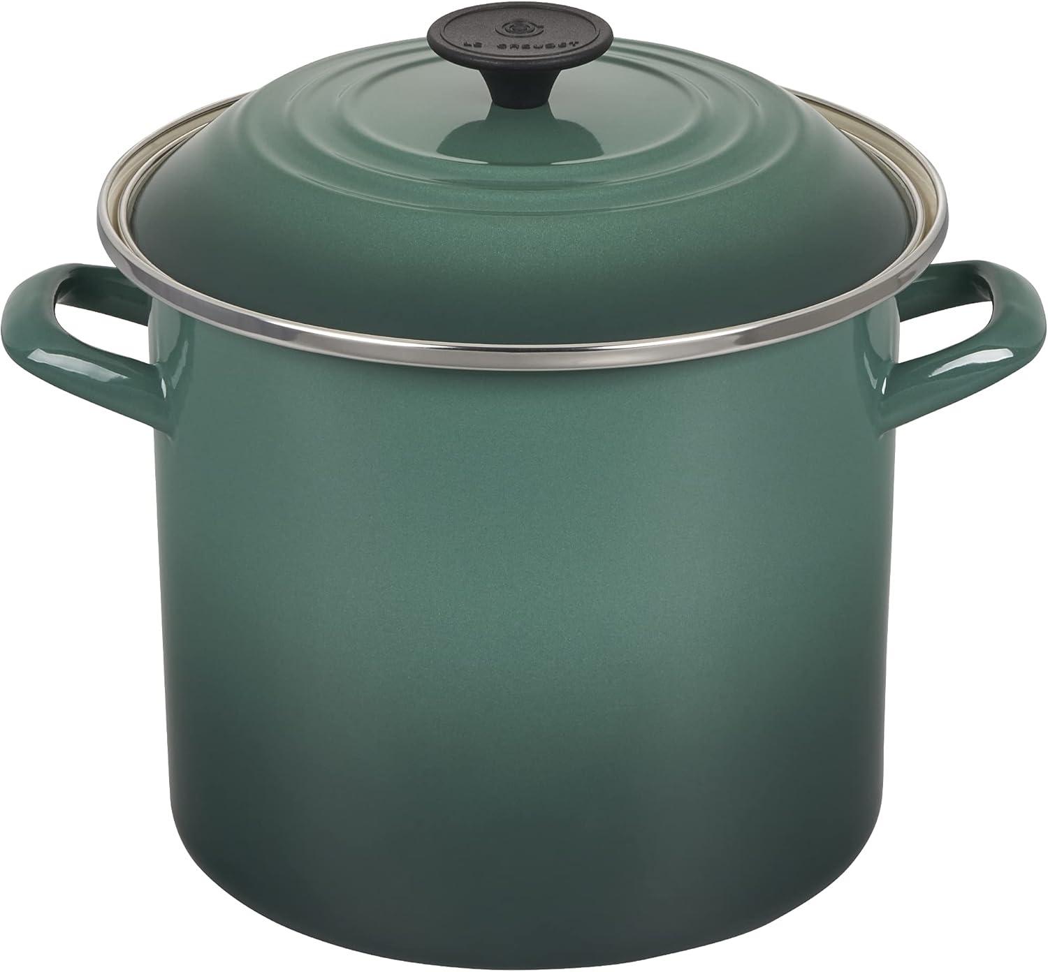 Le Creuset ® Sea Salt 8-Qt. Enameled Stockpot