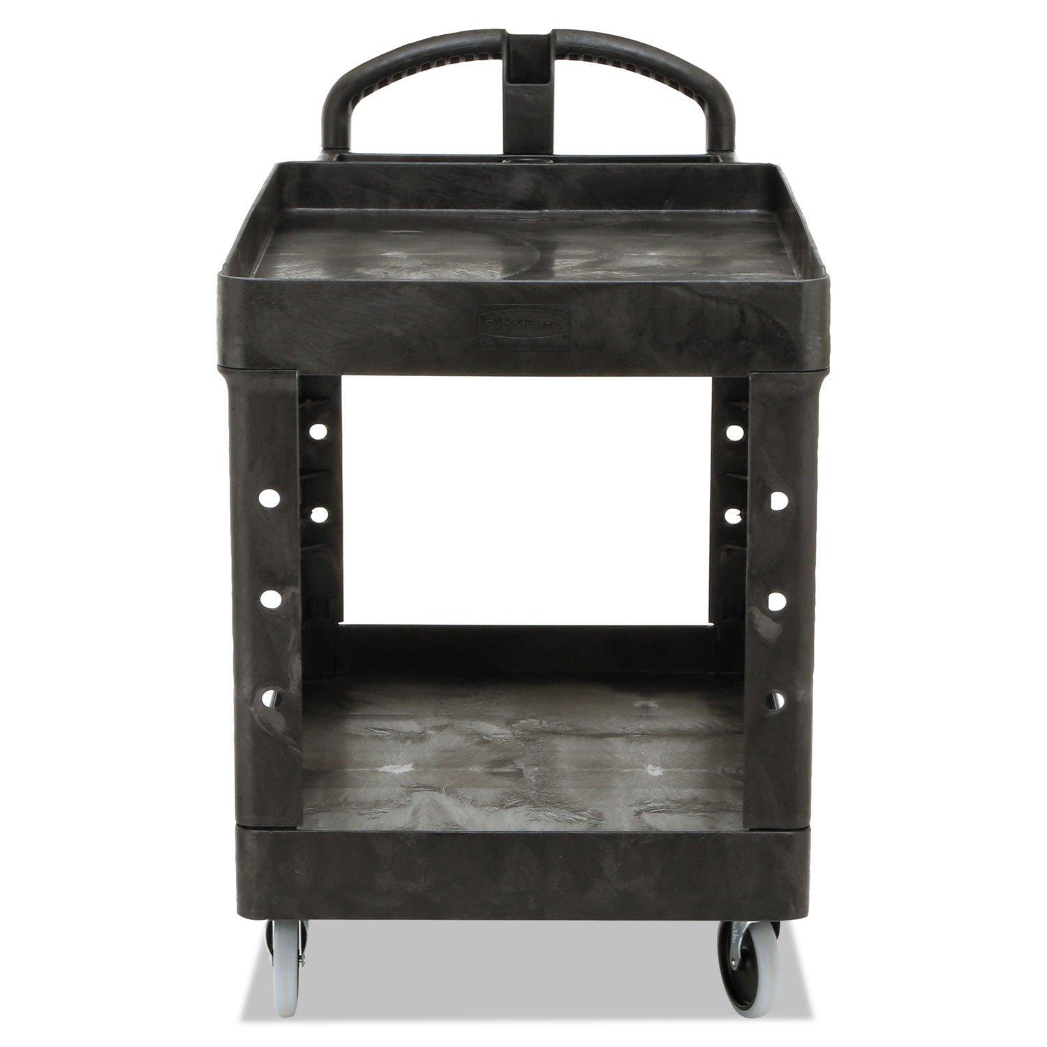 Rubbermaid Utility Cart HD 2 Shelf 16"X30" #647399
