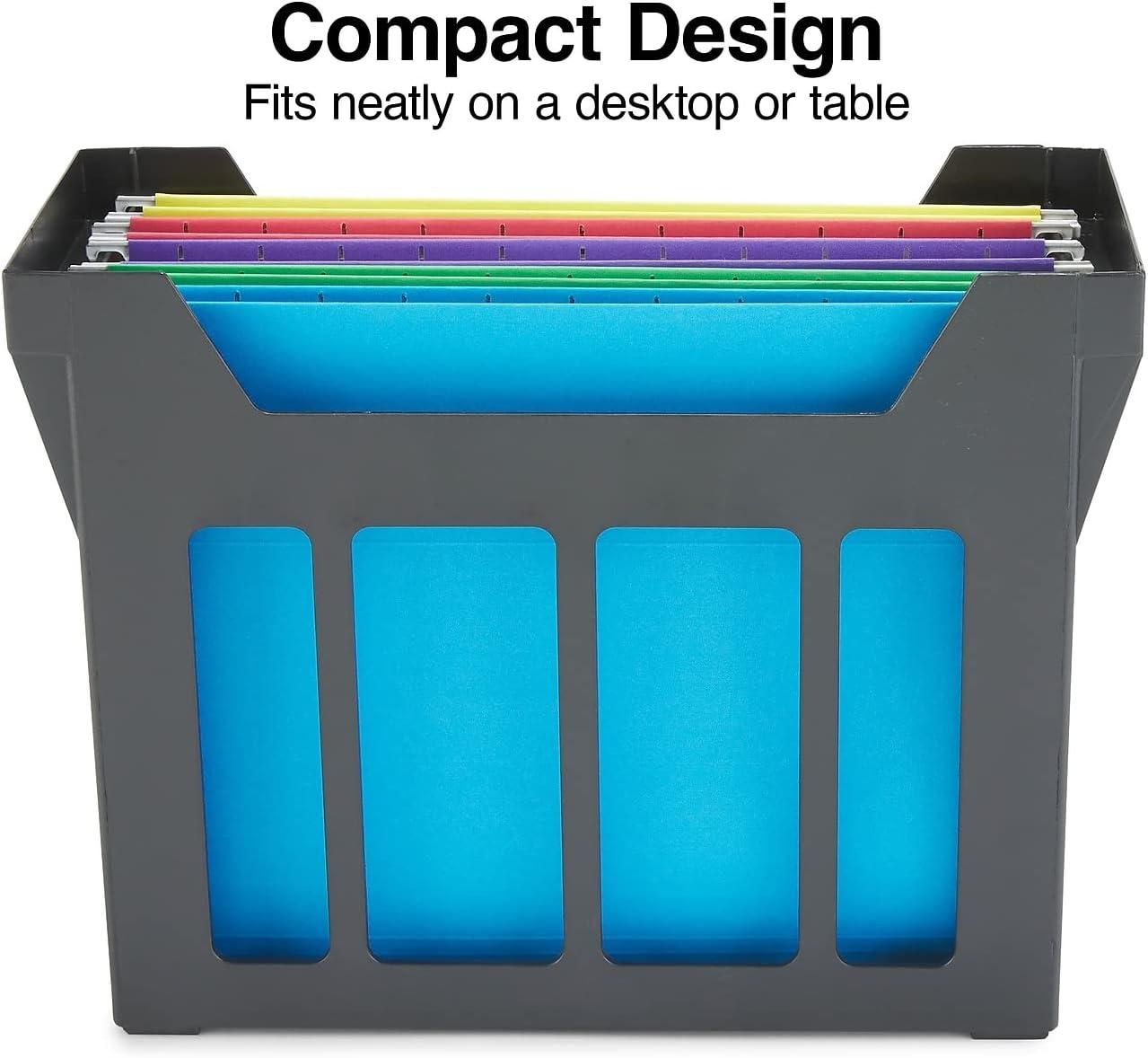 Staples File Caddy with File Folders (10613) 432286