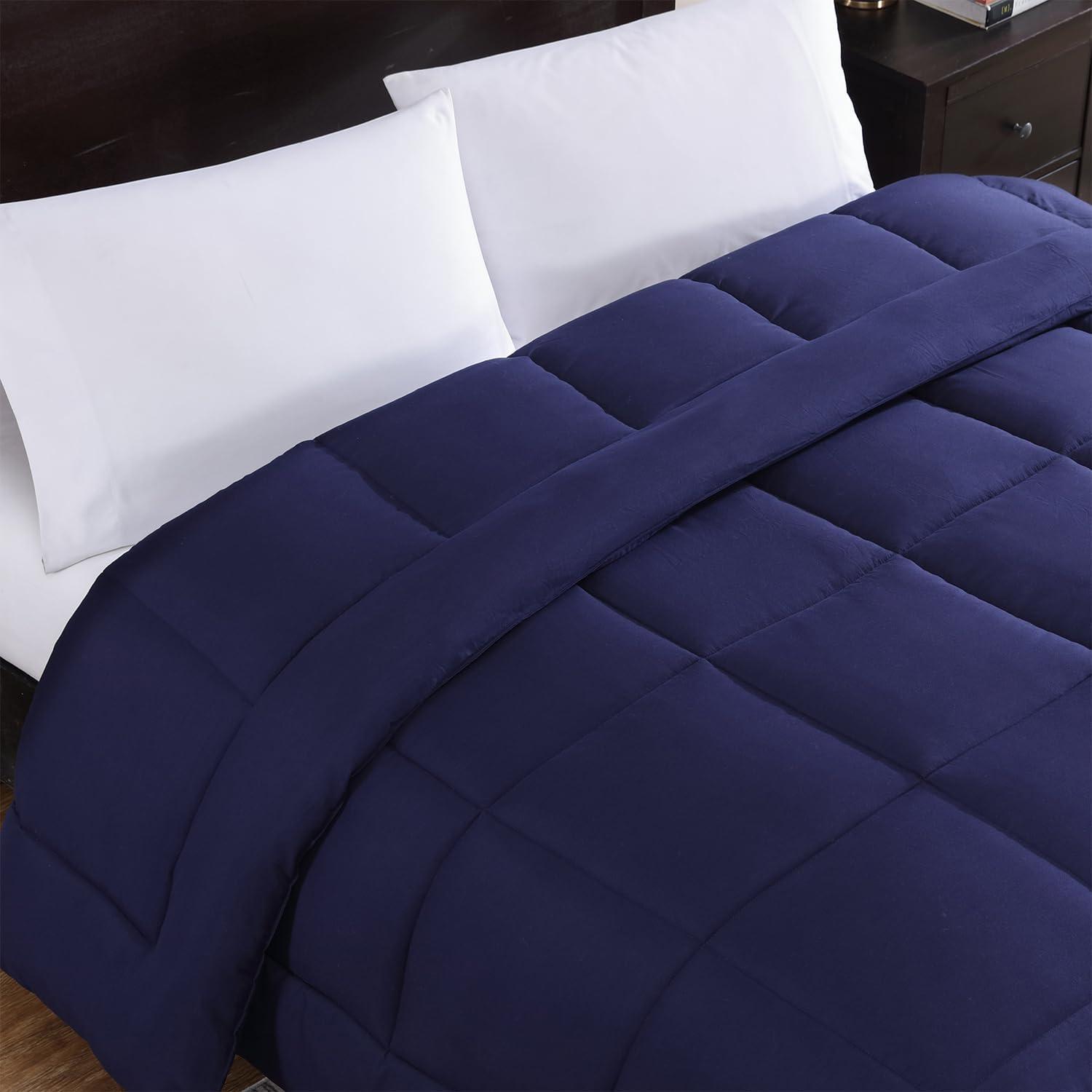 Perry Ellis All Season Soft Quilted Down Alternative Comforter