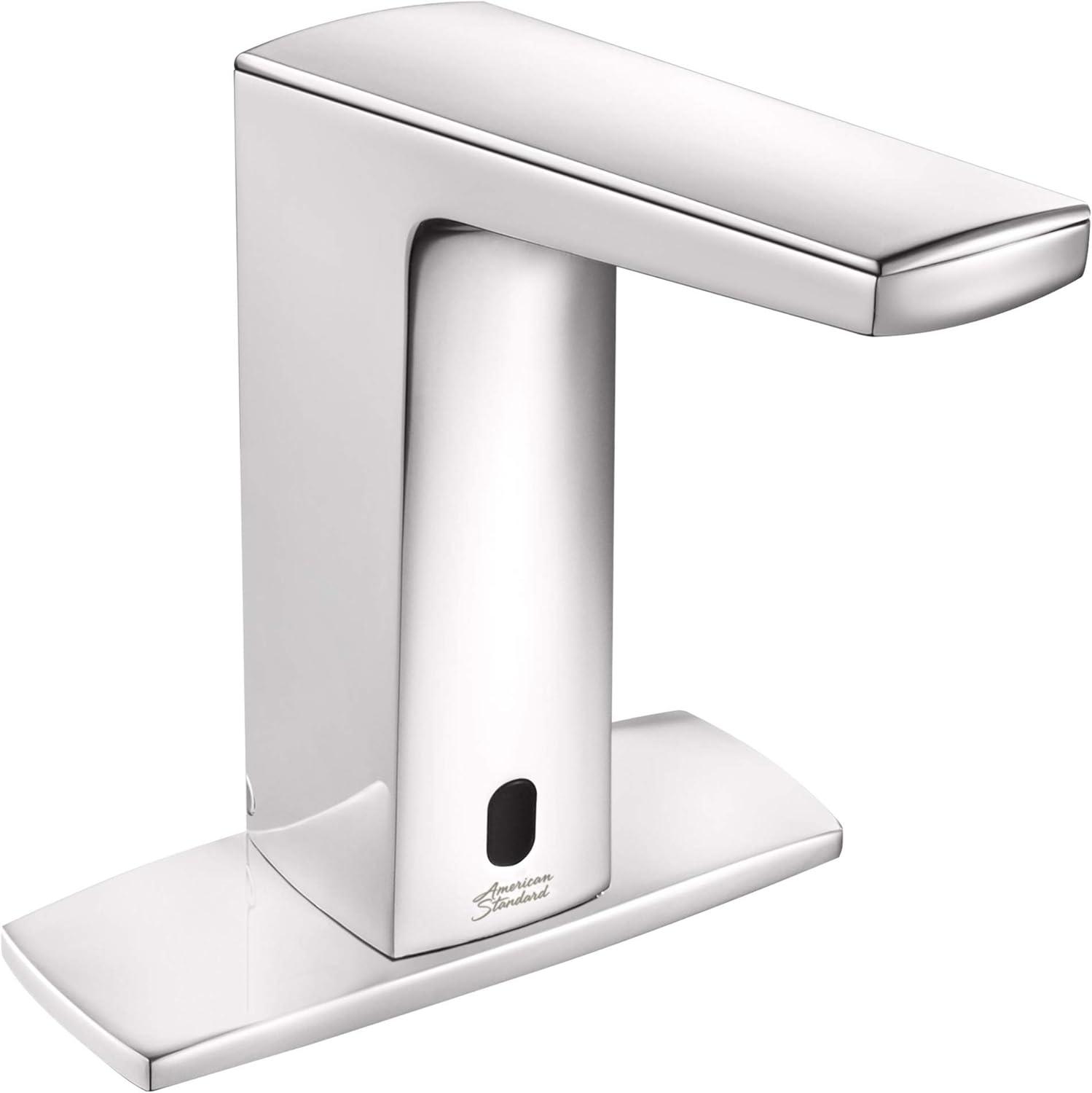 Polished Chrome Touchless Deck-Mount Faucet