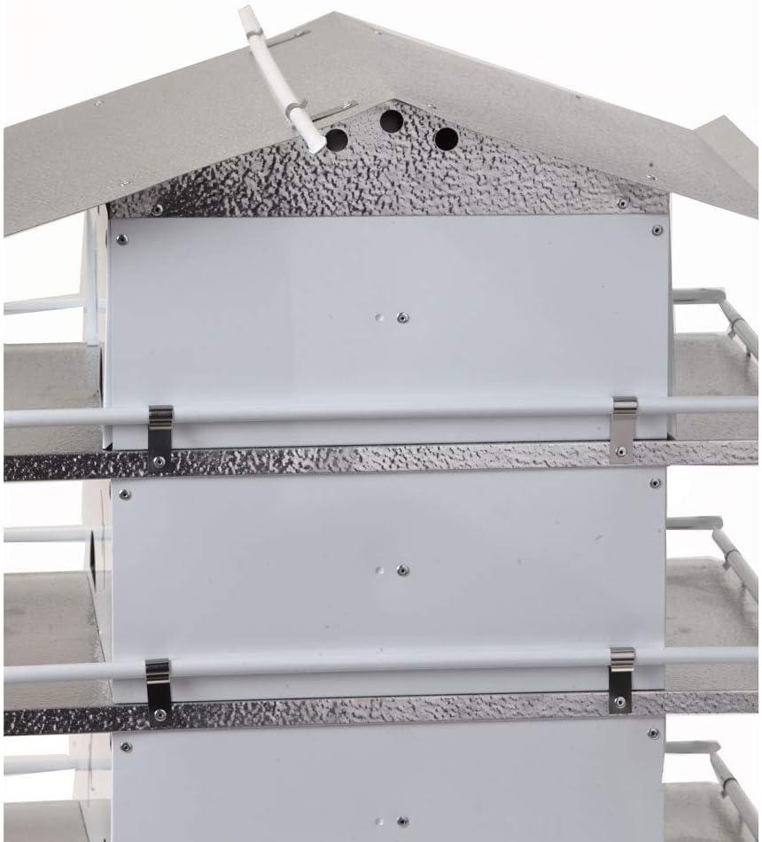 Birds Choice Birds Choice Large Coates Original 4-Level, 16-Suite Purple Martin Bird House, White/Grey