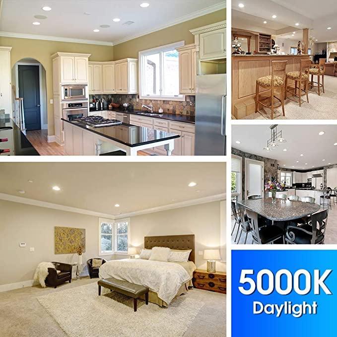 Energetic LED Flood PAR38 Light Bulb, 5000K Daylight, 90W Equivalent, Efficient 11W, Wet Rated, 900 Lumens, Medium Base, Non-Dimmable, 2 Pack