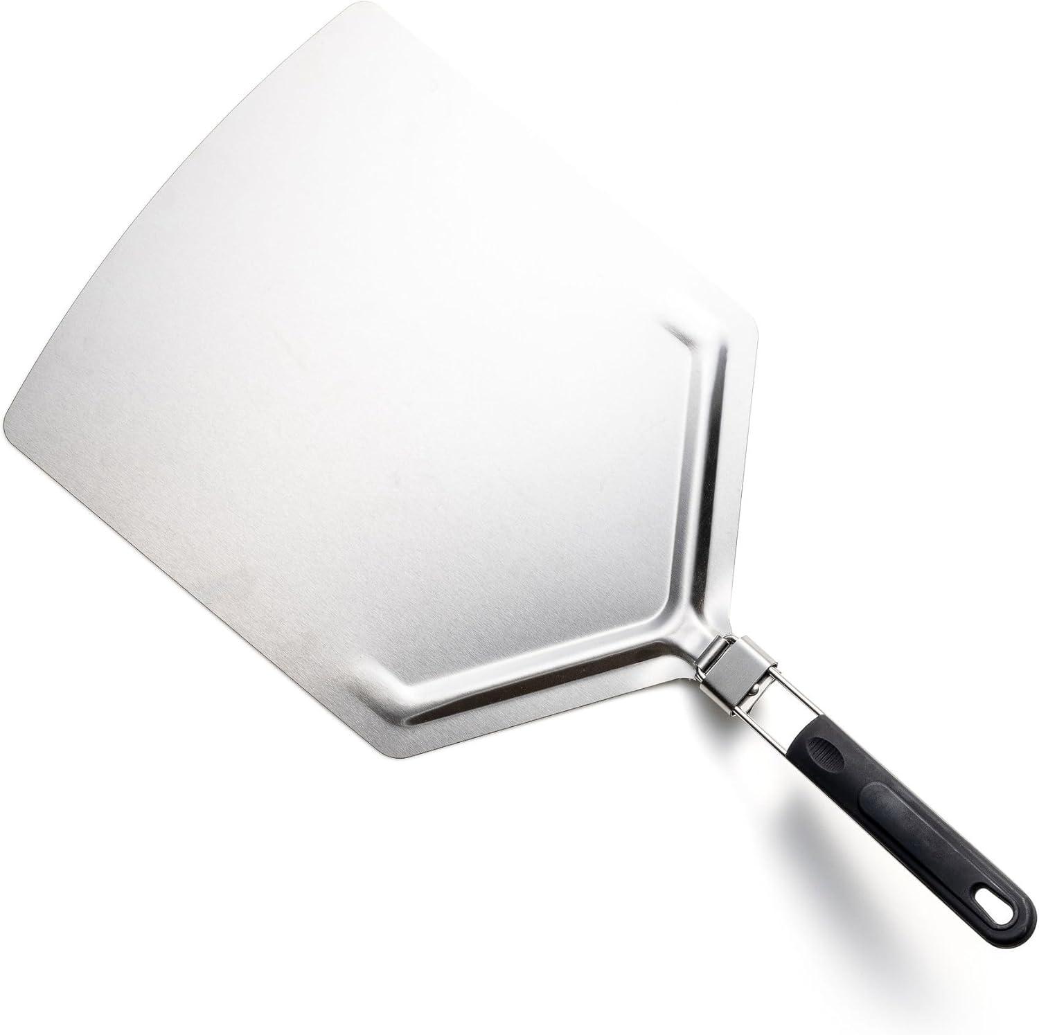 Outset XL Stainless Steel Pizza Peel With Folding Handle