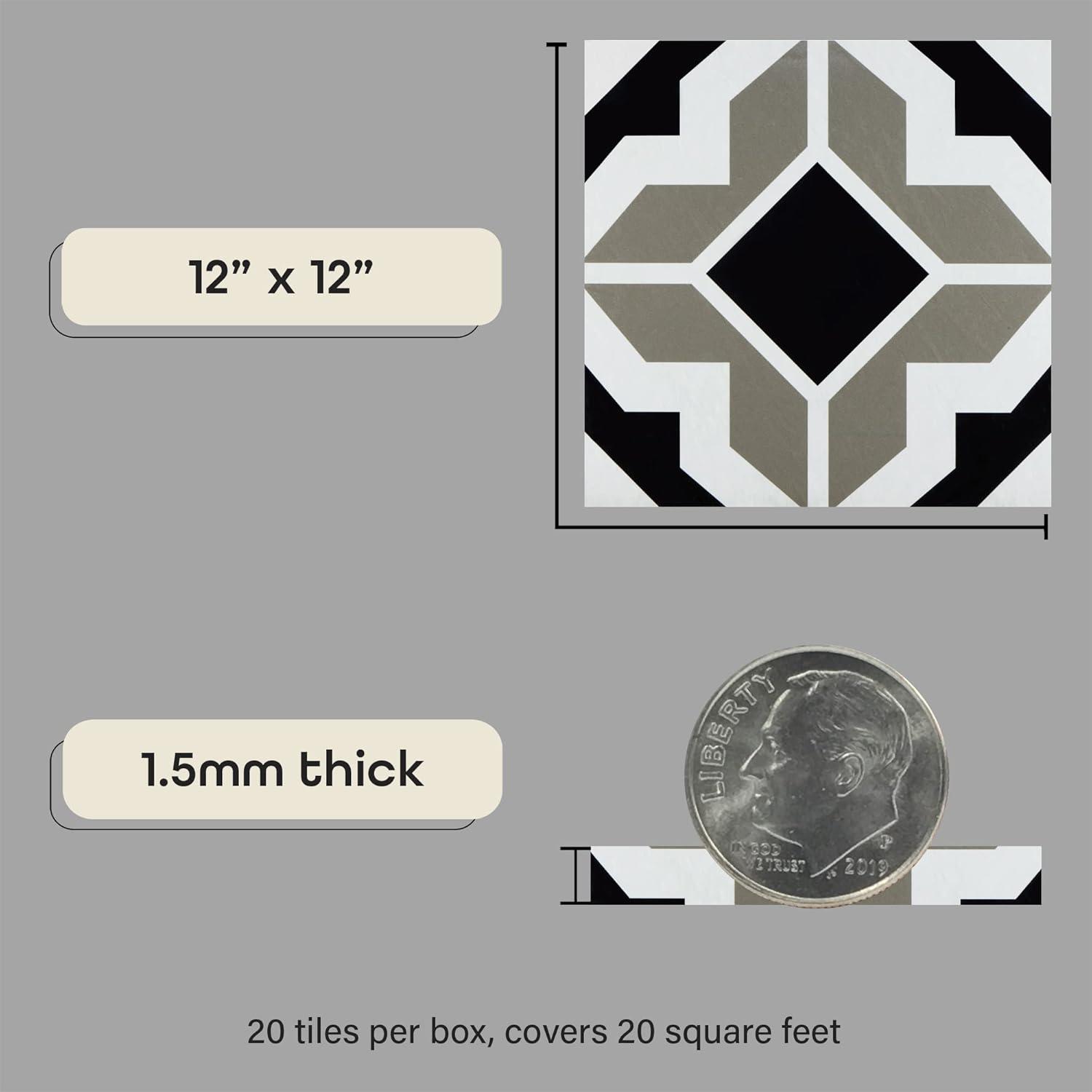 0.05'' Thick 12'' W x 12'' L