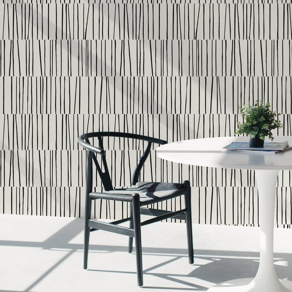 Tempaper Bobby Berk Shift Peel and Stick Wallpaper