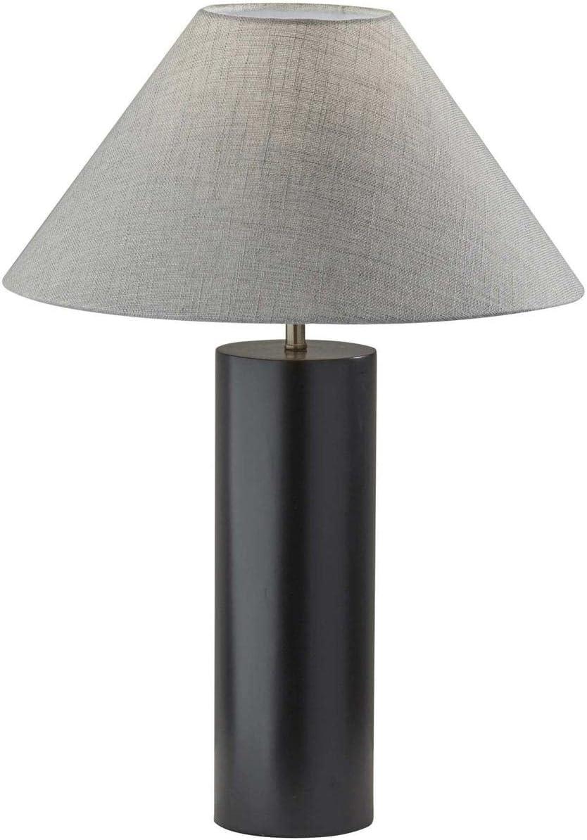 Martin Table Lamp Black - Adesso: Modern Nightstand Light, UL Listed, No Assembly Required