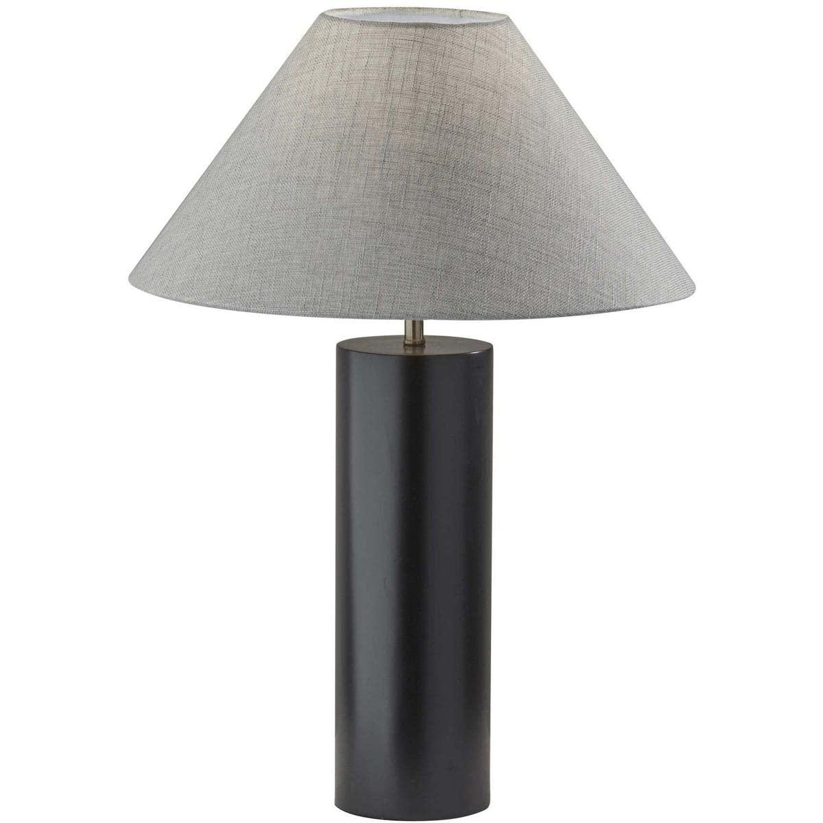Martin Table Lamp Black - Adesso: Modern Nightstand Light, UL Listed, No Assembly Required