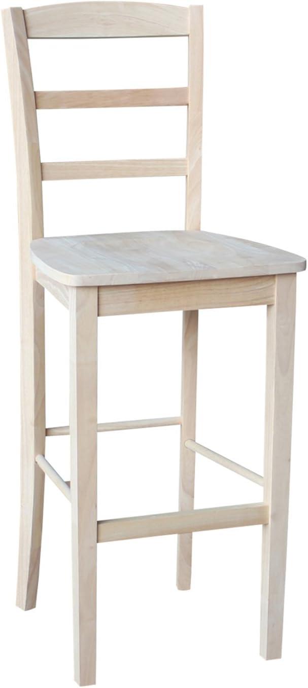 International Concepts Madrid Bar Height Stool - 30 inches Seat Height