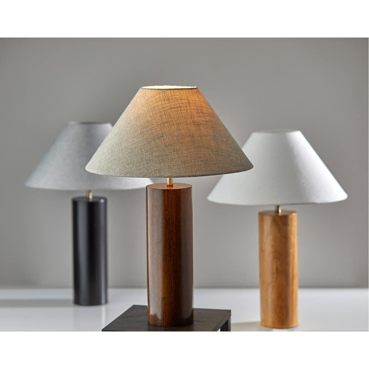 Martin Table Lamp Black - Adesso: Modern Nightstand Light, UL Listed, No Assembly Required