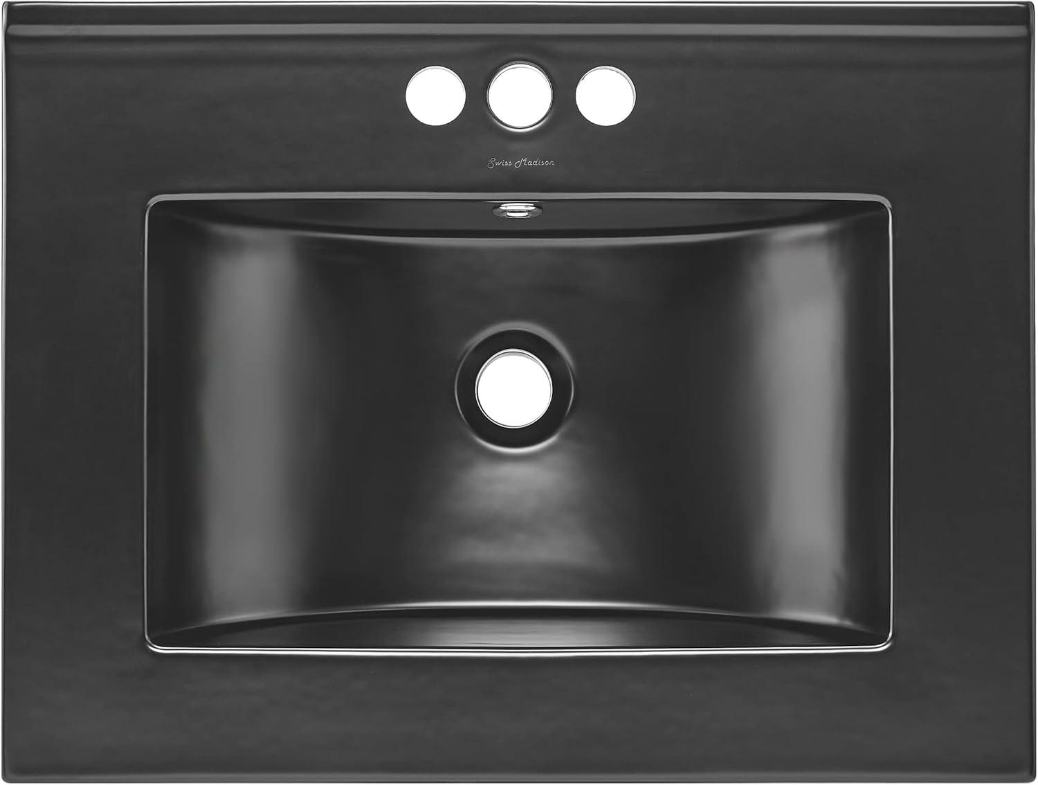 Ceramic 24" Single Bathroom Vanity Top