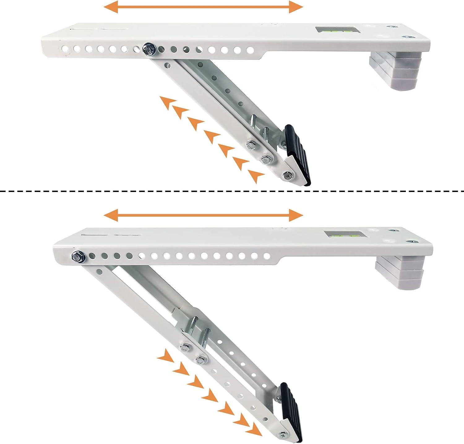 Foozet Window Air Conditioner Support Bracket , Window AC Bracket Light Duty , Window AC Support Up to 85 lbs