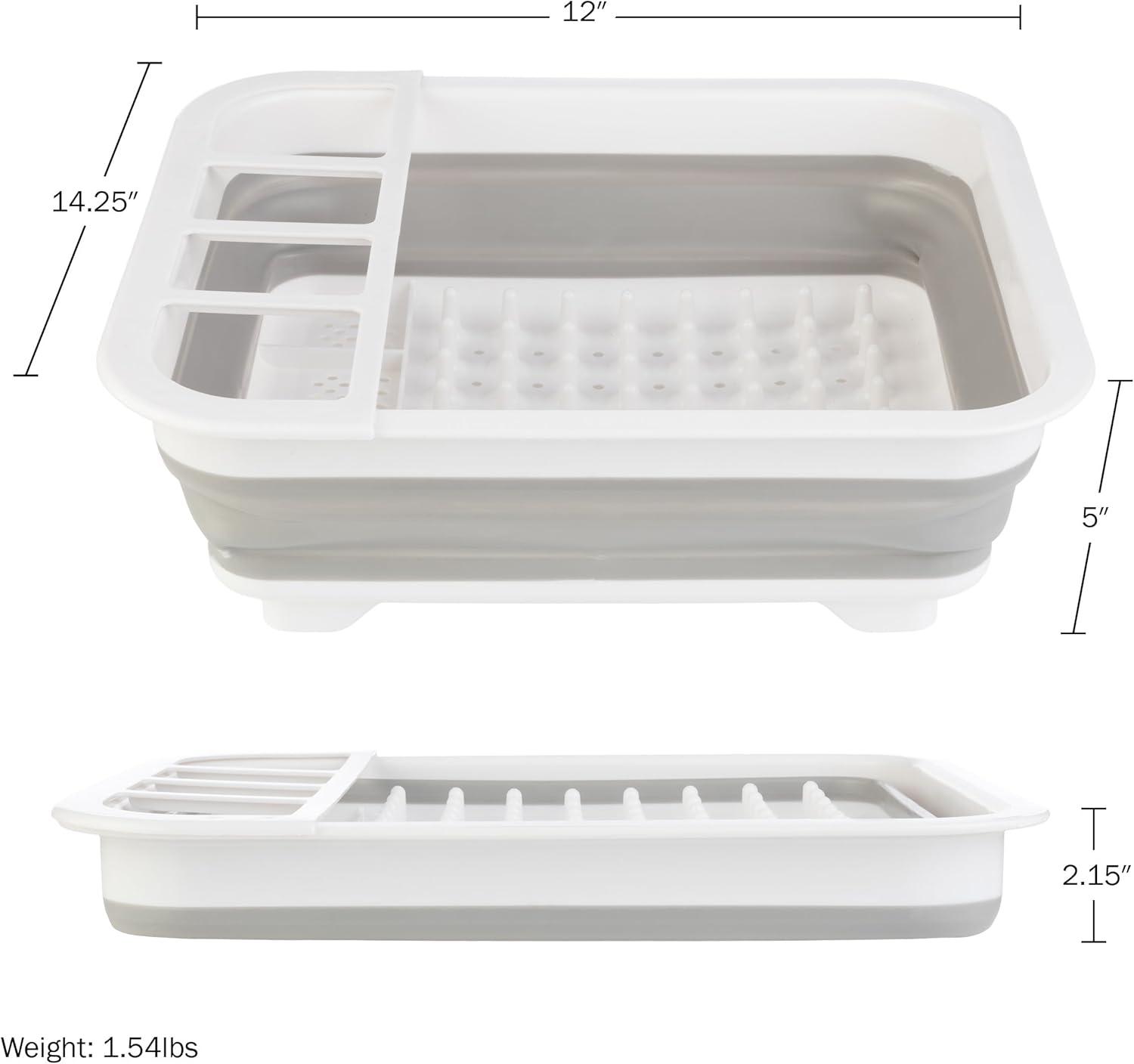 Wakeman Outdoors Collapsible Drying Rack, Gray