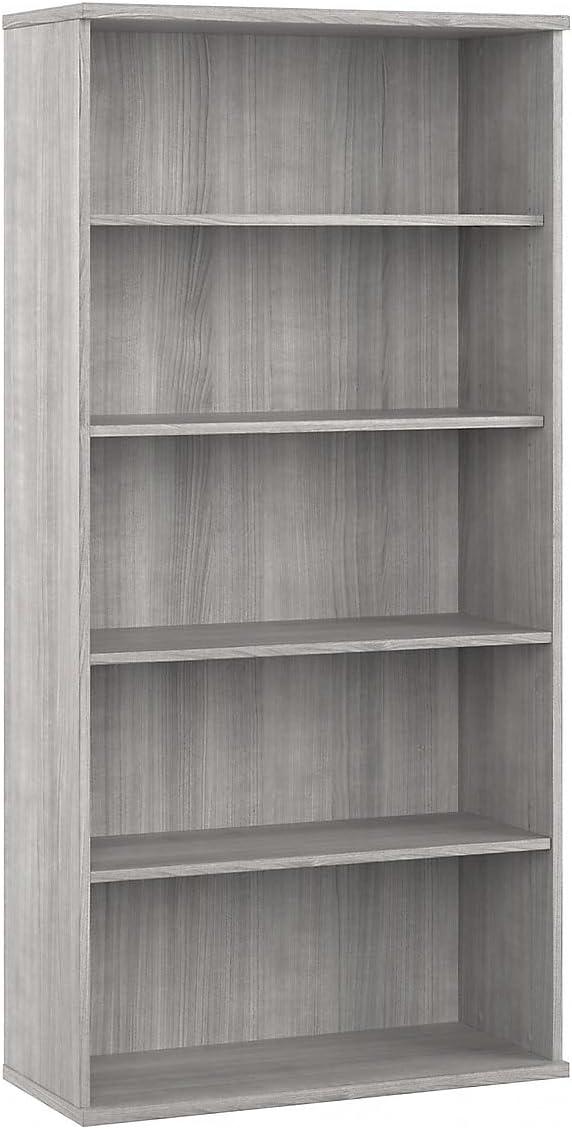 Bush Business Furniture Hybrid Tall 5 Shelf Bookcase